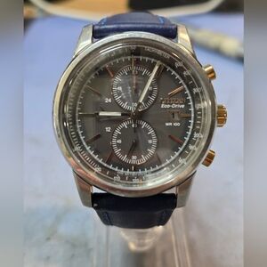 Citizen Eco-Drive Men's Chronograph Watch, specifically model CA0336-52H